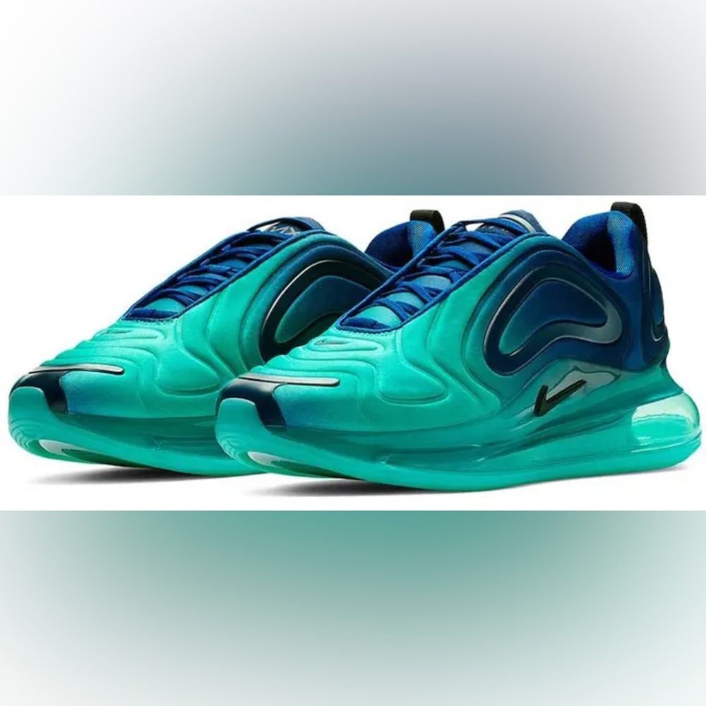 Nike Air Max 720 Sea Forest/Deep Royal Blue/Black Hyper-Jade Men’s Sz 12